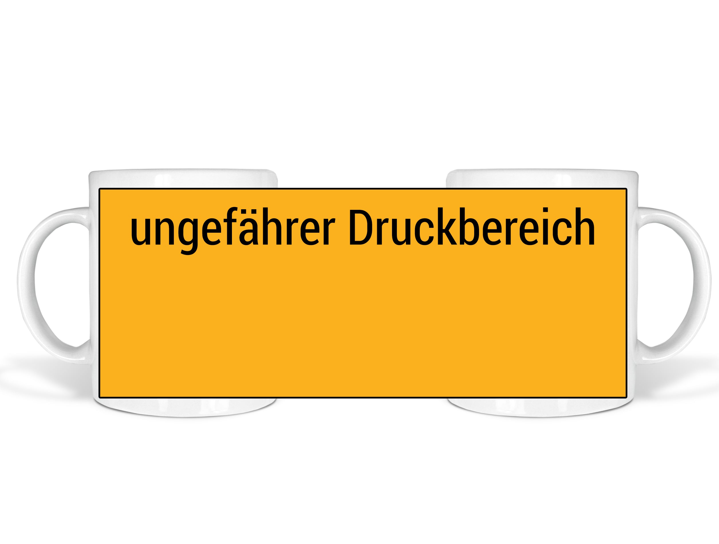 Tasse Dunkelblau mit Logo-Druck