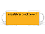 Tasse weiß Eco mit Logo-Druck