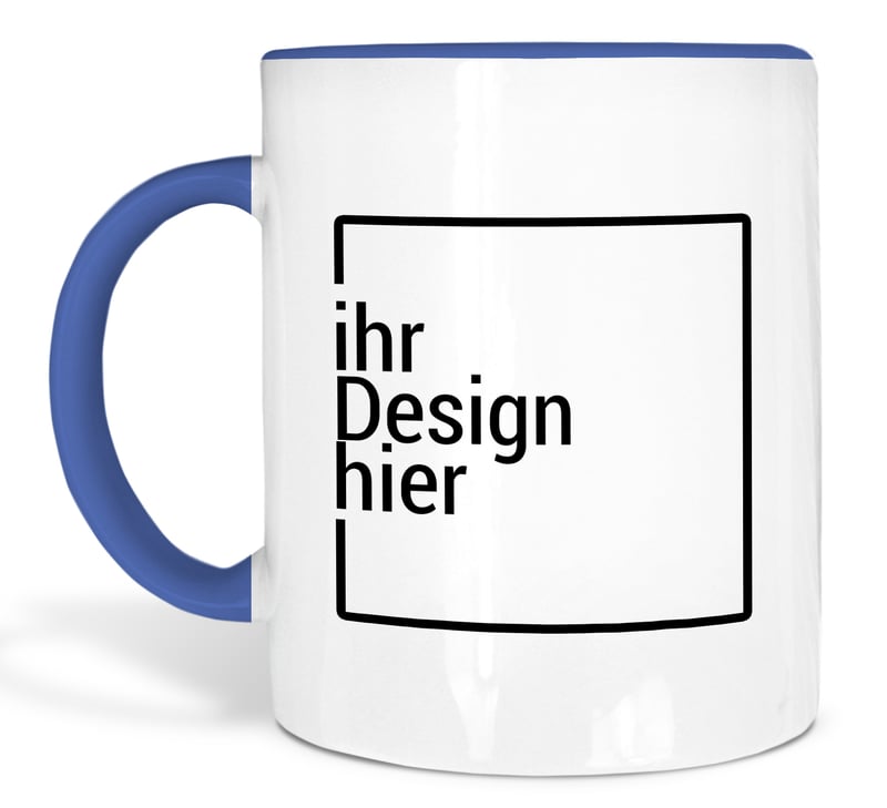 Tasse cambridge-blau bedrucken - Werbetasse mit Logo bedrucken lassen