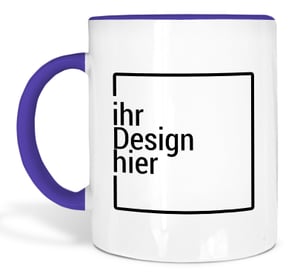 Tasse dunkelblau
