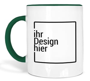 Tasse dunkelgrün