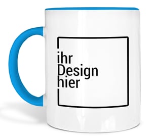 Tasse hellblau
